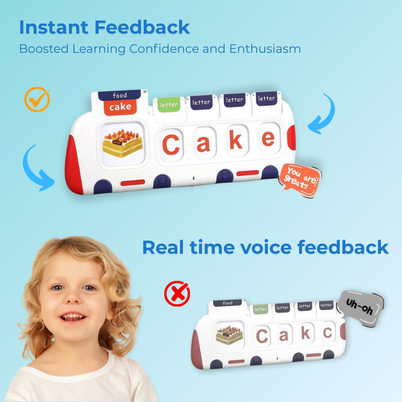 Talking Learning Machine Talking Flashcards Reader for Early Learning – ROYO Kids