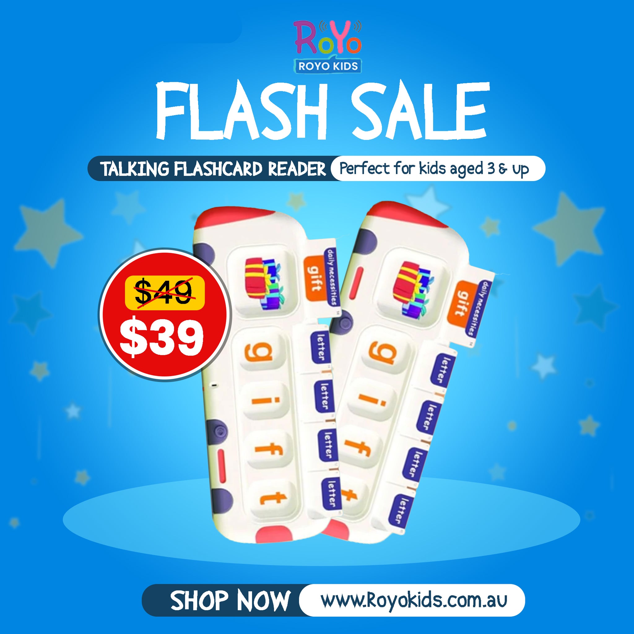 Talking Flashcards Reader