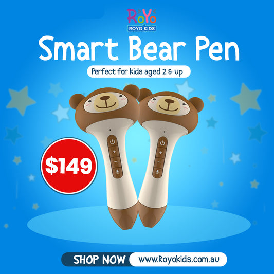 Smart Bear Pen with 20 Story Books
